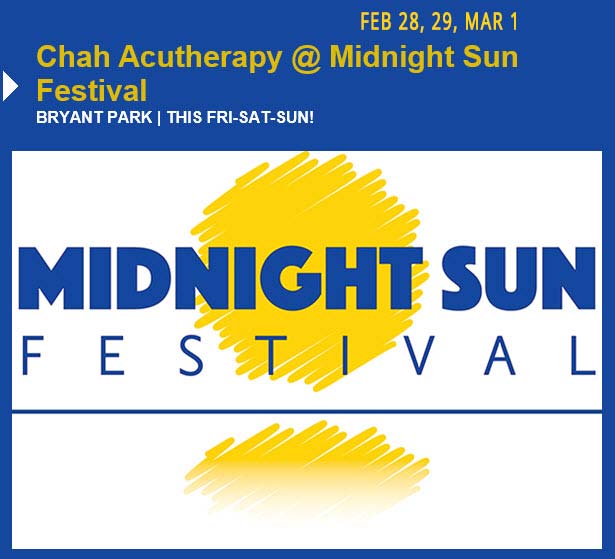 minight sun chah acutherapy event